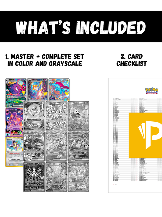 Pokémon 30th Celebration with Classic Collection Printable Master and Complete Set Binder Placeholders + Checklist (Digital Download)