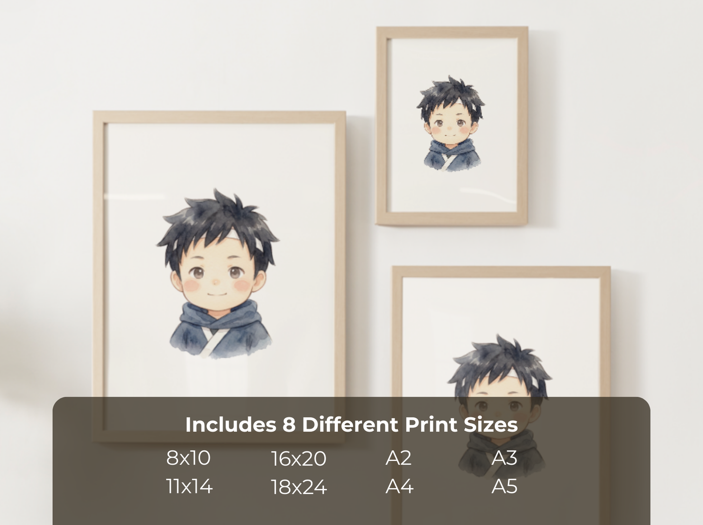 Koga Kanto Trainer Wall Art Printable, Gen 1 Pokémon Poster, Kids Room Decor, Digital Download