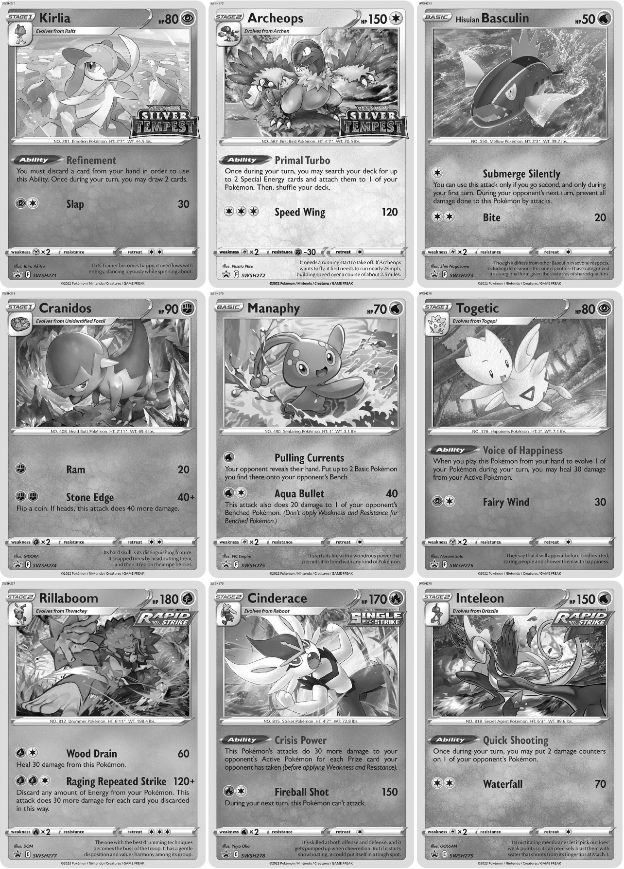 Sword & Shield: Promos Printable Master Set Binder Placeholders + Checklist (Digital Download)