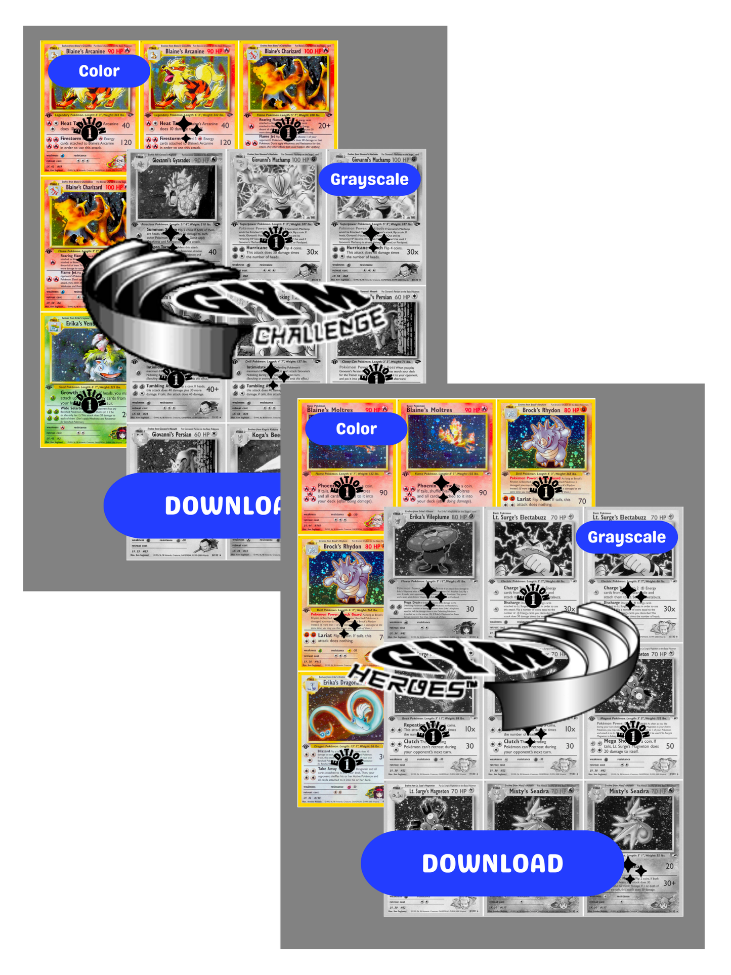 Gym Sets Ultimate Edition: All Gym Sets Master and Complete Sets Binder Placeholders + Checklist (Digital Download)