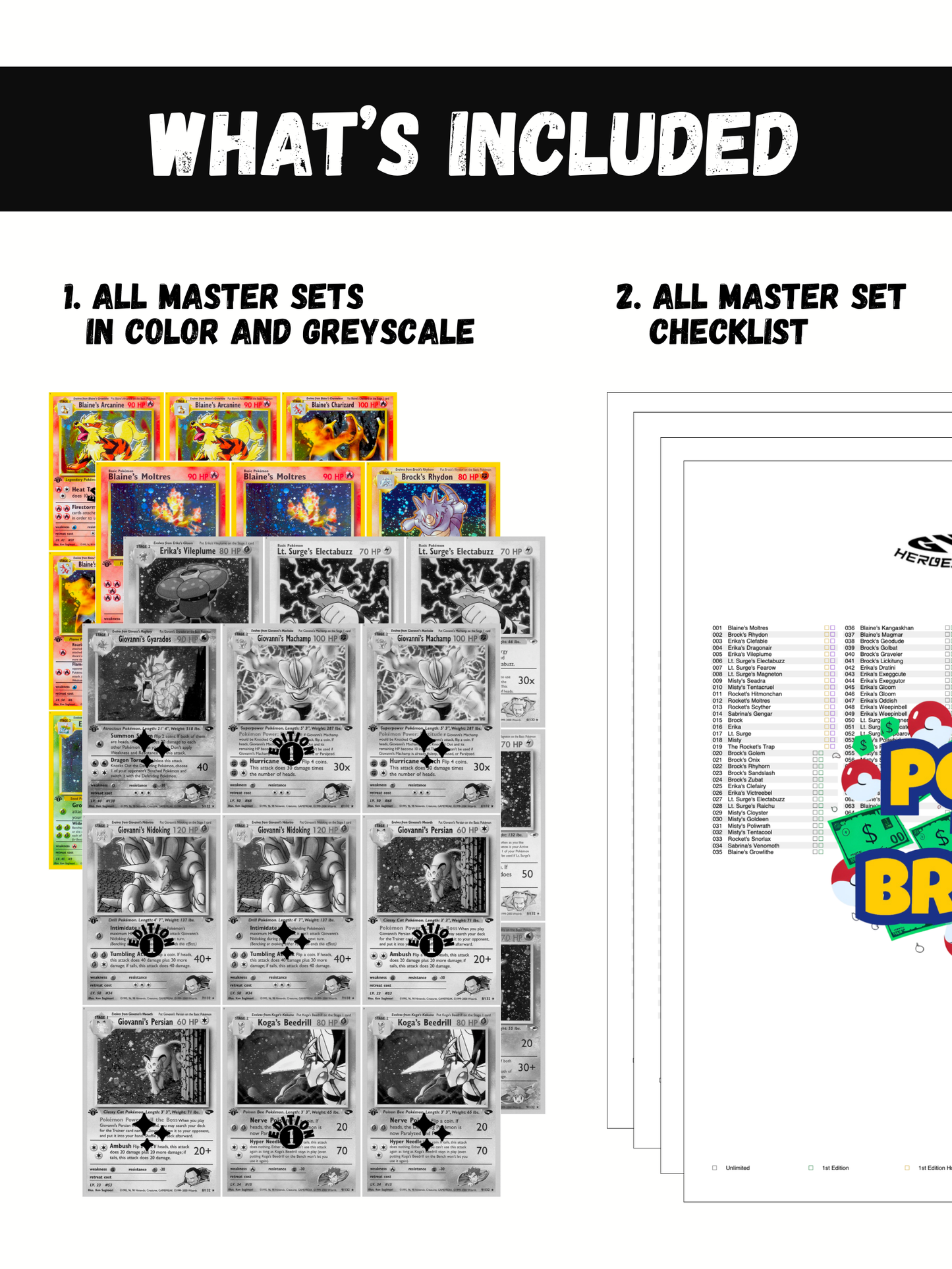Gym Sets Ultimate Edition: All Gym Sets Master and Complete Sets Binder Placeholders + Checklist (Digital Download)