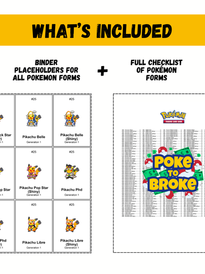 Pokémon Pokédex Add-On: Regional Forms & Shiny Pixel Binder Pages (Digital Download)