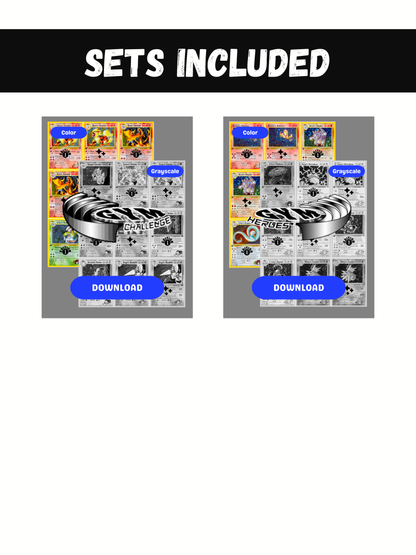 Gym Sets Ultimate Edition: All Gym Sets Master and Complete Sets Binder Placeholders + Checklist (Digital Download)