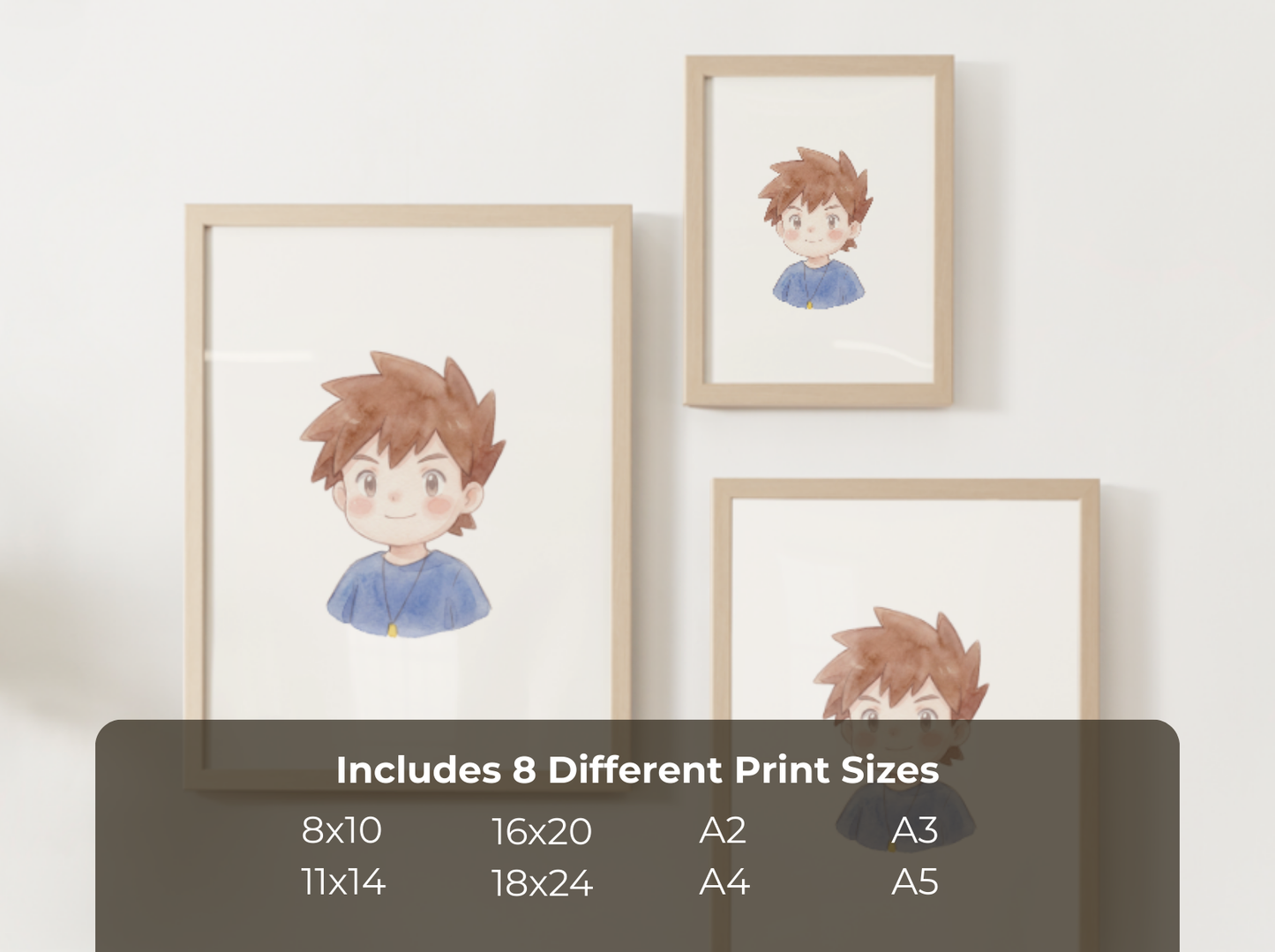 Gary Kanto Trainer Wall Art Printable, Gen 1 Pokémon Poster, Kids Room Decor, Digital Download