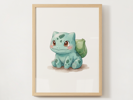 Pokémon Nursery Wall Art Bundle, 6 Printable Posters, Cute Kids Room Decor, Instant Download