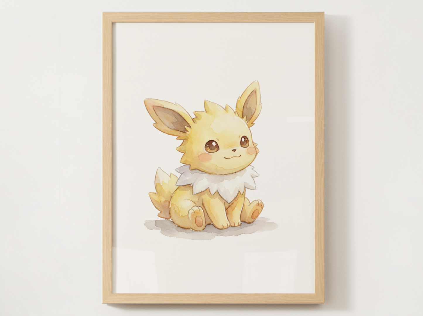Eeveelutions Nursery Wall Art Bundle, 9 Printable Posters, Instant Download