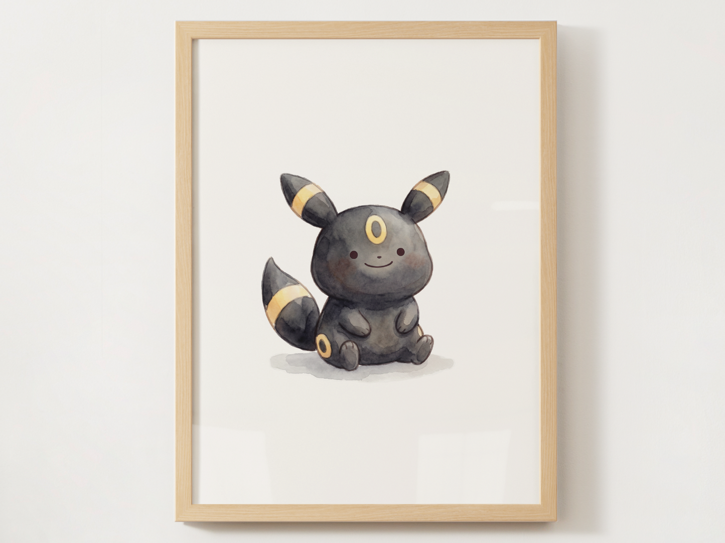 Ditto Style Eeveelutions Bundle Nursery Wall Art, Eevee Evolution Prints, Watercolor Pokémon Poster Set, Digital Download