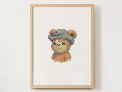 Van Gogh Pokémon Nursery Wall Art Bundle, 6 Printable Posters, Instant Download Digital Print