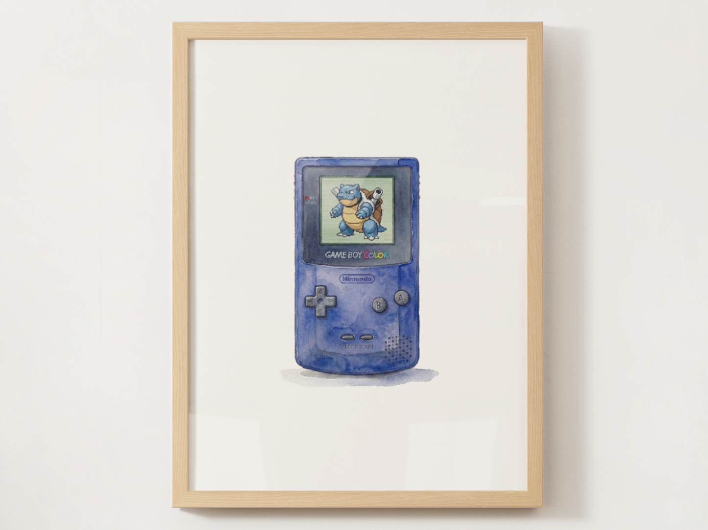 Sleeping Game Boy Nursery Wall Art Bundle, 6 Printable Posters, Pokémon Red Blue Green Yellow Gold Silver, Instant Download