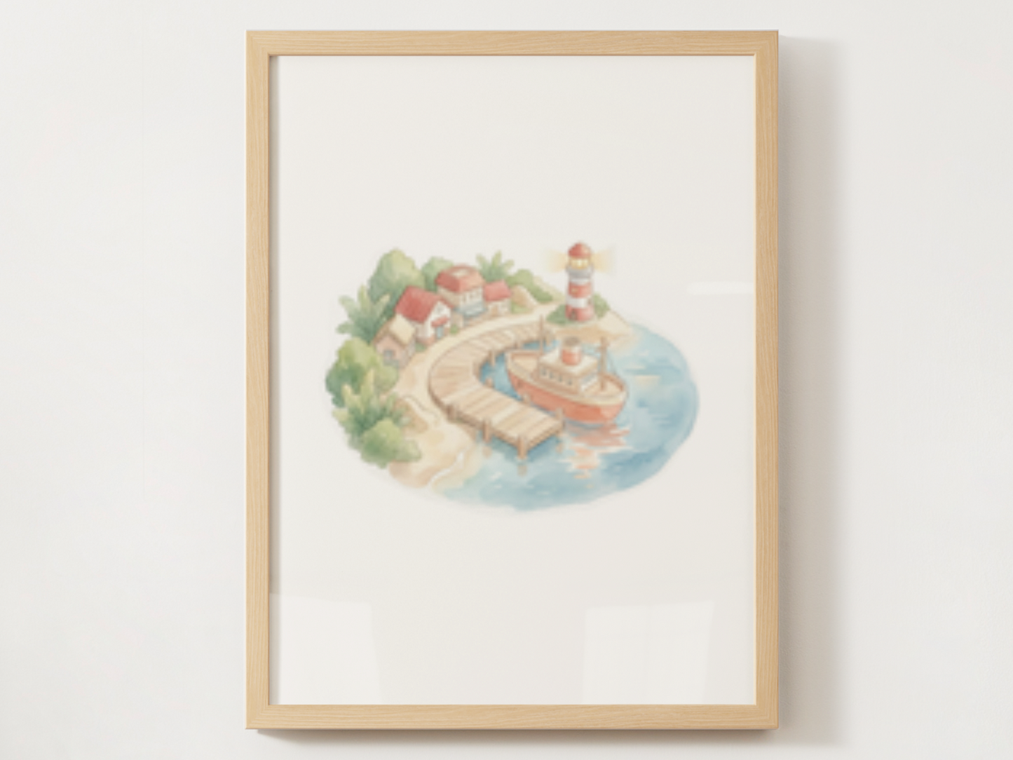 Pokemon Kanto Towns, Nursery Wall Art Bundle, 9 Watercolor Prints, Instant Digital Download