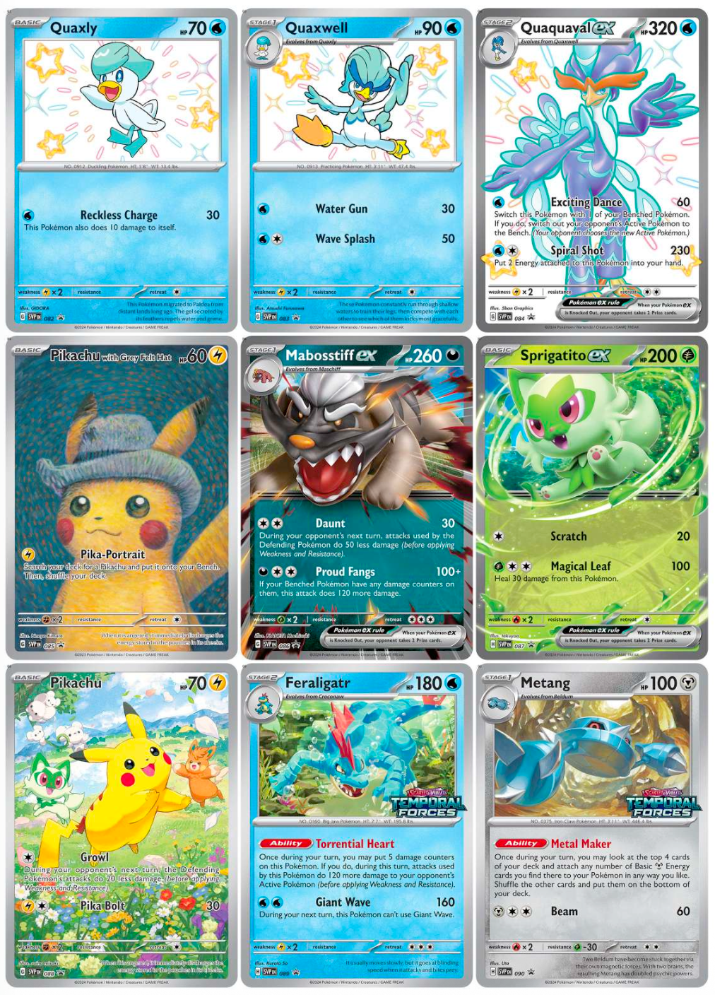 Scarlet & Violet: Promo Cards Printable Master Set Binder Placeholders + Checklist (Digital Download)