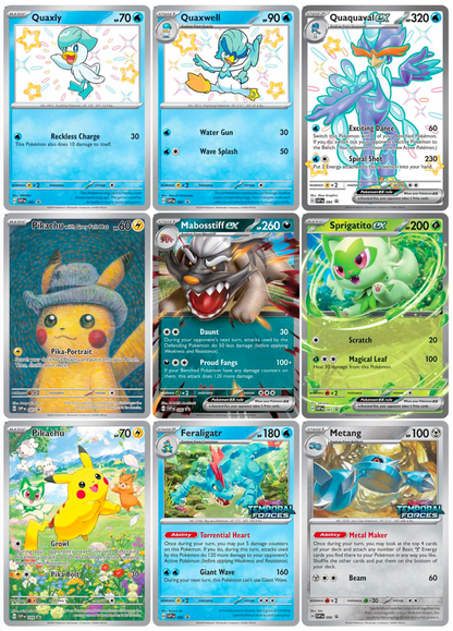 Scarlet & Violet: Promo Cards Printable Master Set Binder Placeholders + Checklist (Digital Download)