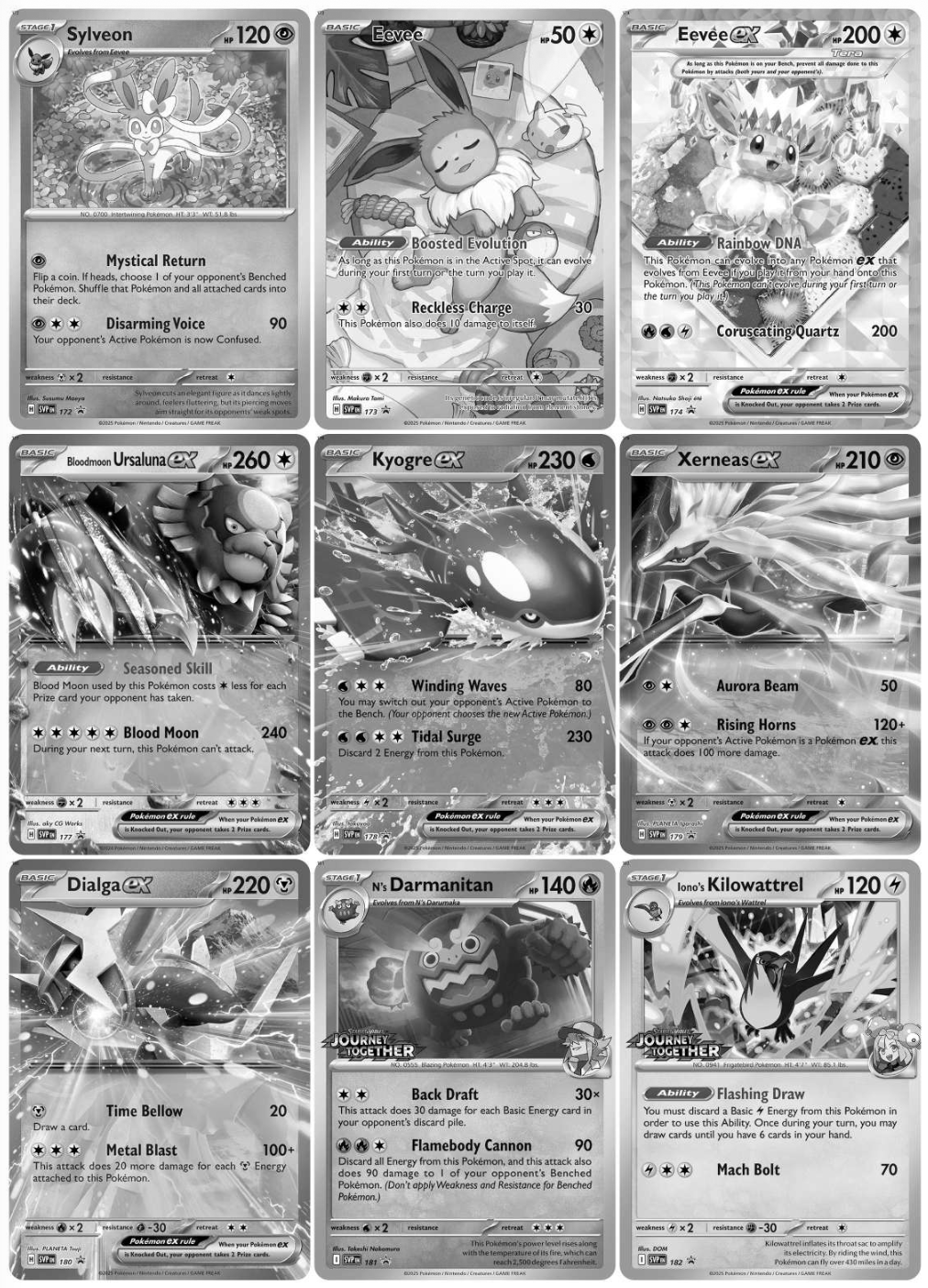 Scarlet & Violet: Promo Cards Printable Master Set Binder Placeholders + Checklist (Digital Download)