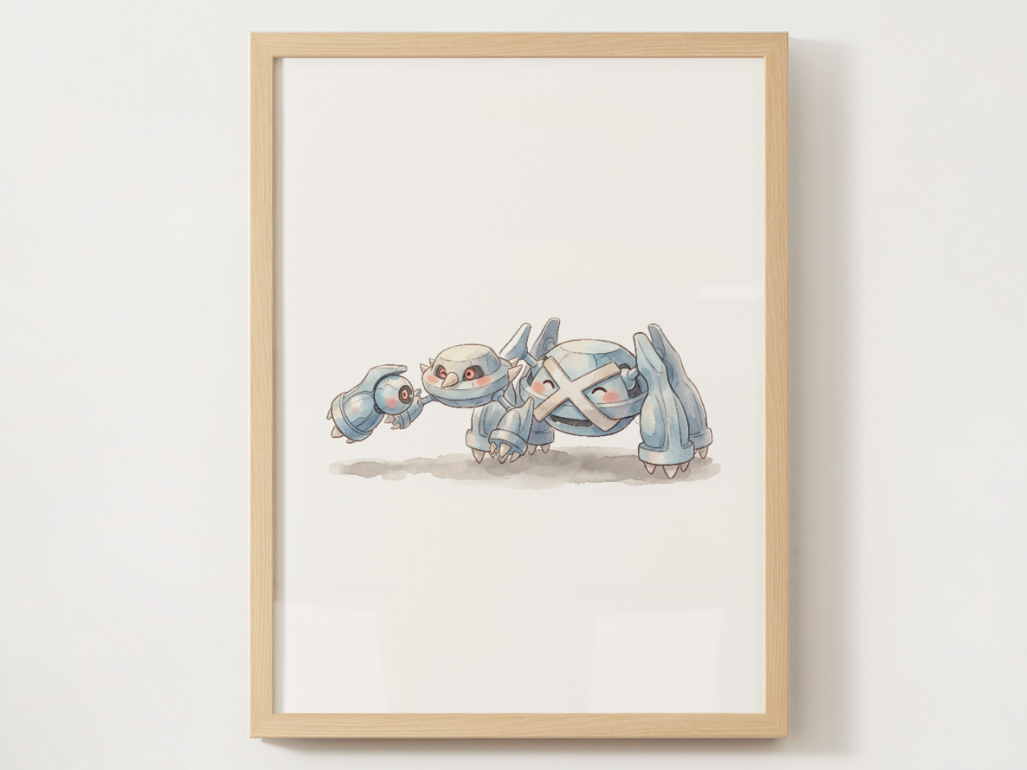 Popular Pokemon Evolutions Wall Art Bundle, 8 Printable Posters, Gen 1 to Gen 9, Kids Room Decor, Digital Download