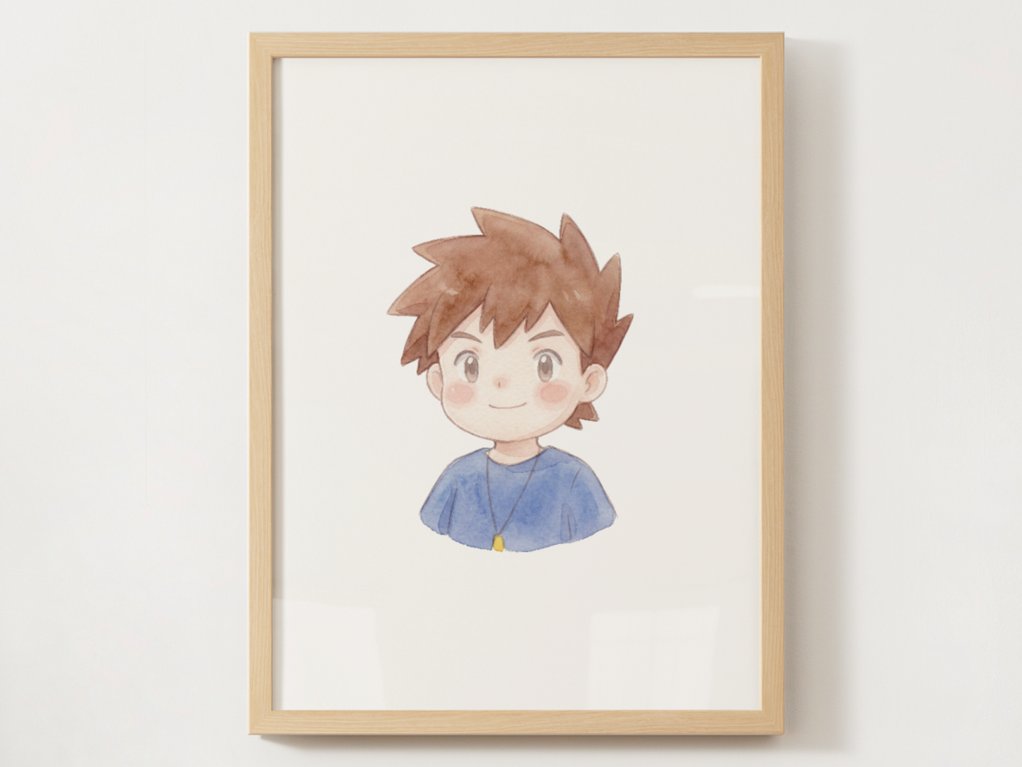 Gary Kanto Trainer Wall Art Printable, Gen 1 Pokémon Poster, Kids Room Decor, Digital Download