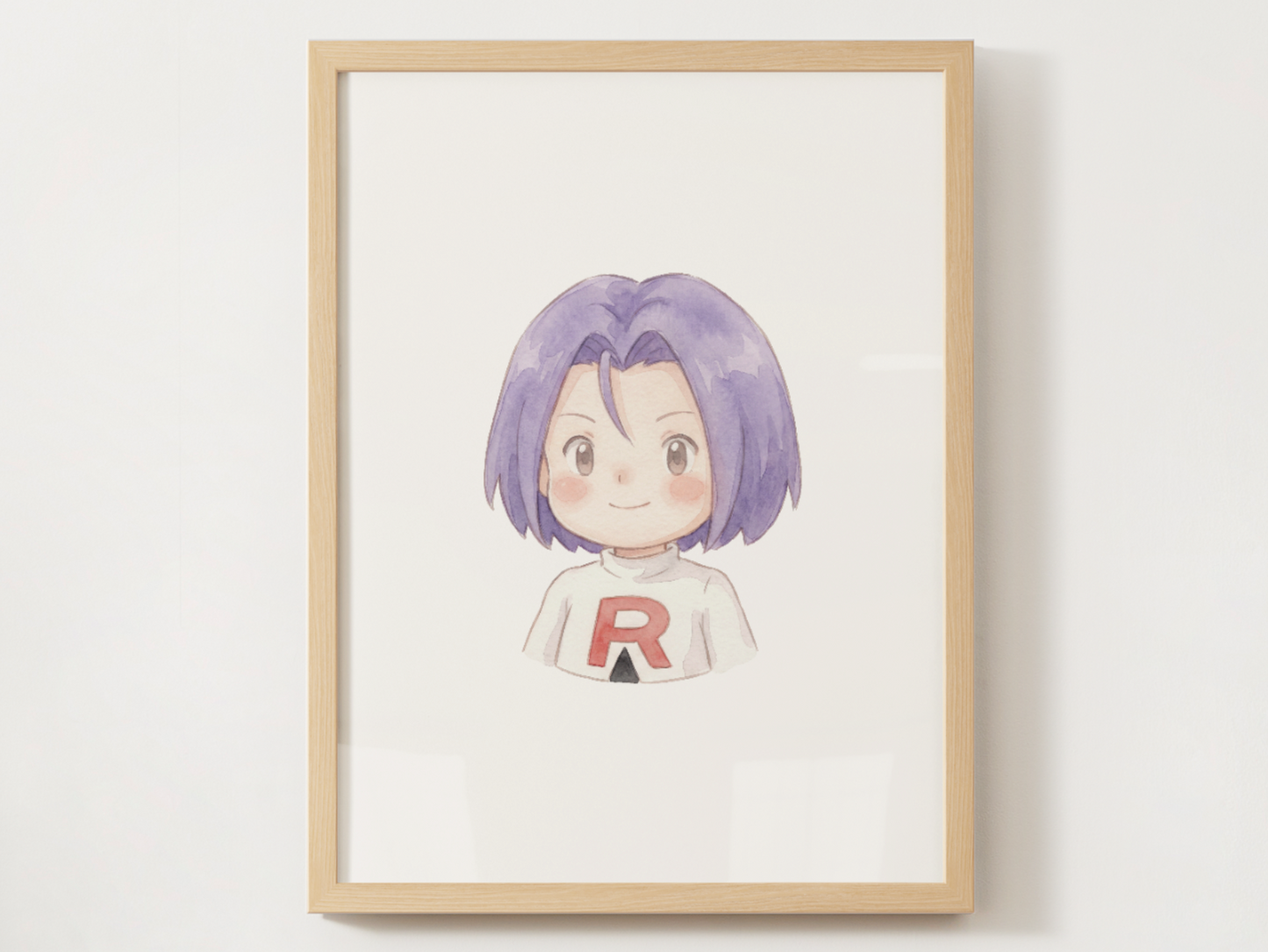 James Kanto Trainer Wall Art Printable, Gen 1 Pokémon Poster, Kids Room Decor, Digital Download