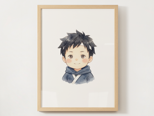Koga Kanto Trainer Wall Art Printable, Gen 1 Pokémon Poster, Kids Room Decor, Digital Download