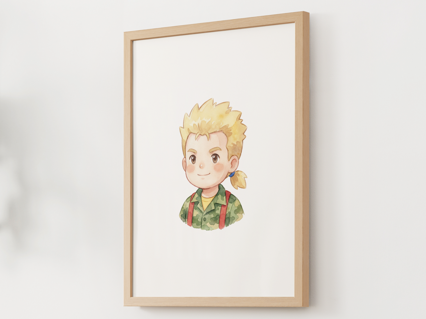 Lt. Surge Kanto Trainer Wall Art Printable, Gen 1 Pokémon Poster, Kids Room Decor, Digital Download