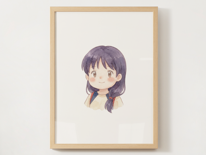 Sabrina Kanto Trainer Wall Art Printable, Gen 1 Pokémon Poster, Kids Room Decor, Digital Download