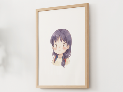 Sabrina Kanto Trainer Wall Art Printable, Gen 1 Pokémon Poster, Kids Room Decor, Digital Download