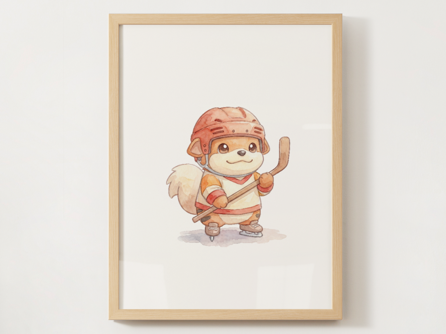 Pokemon Gen 1 Hockey Wall Art Bundle, 9 Printable Posters, Kanto Favorites, Kids Room Decor, Digital Download