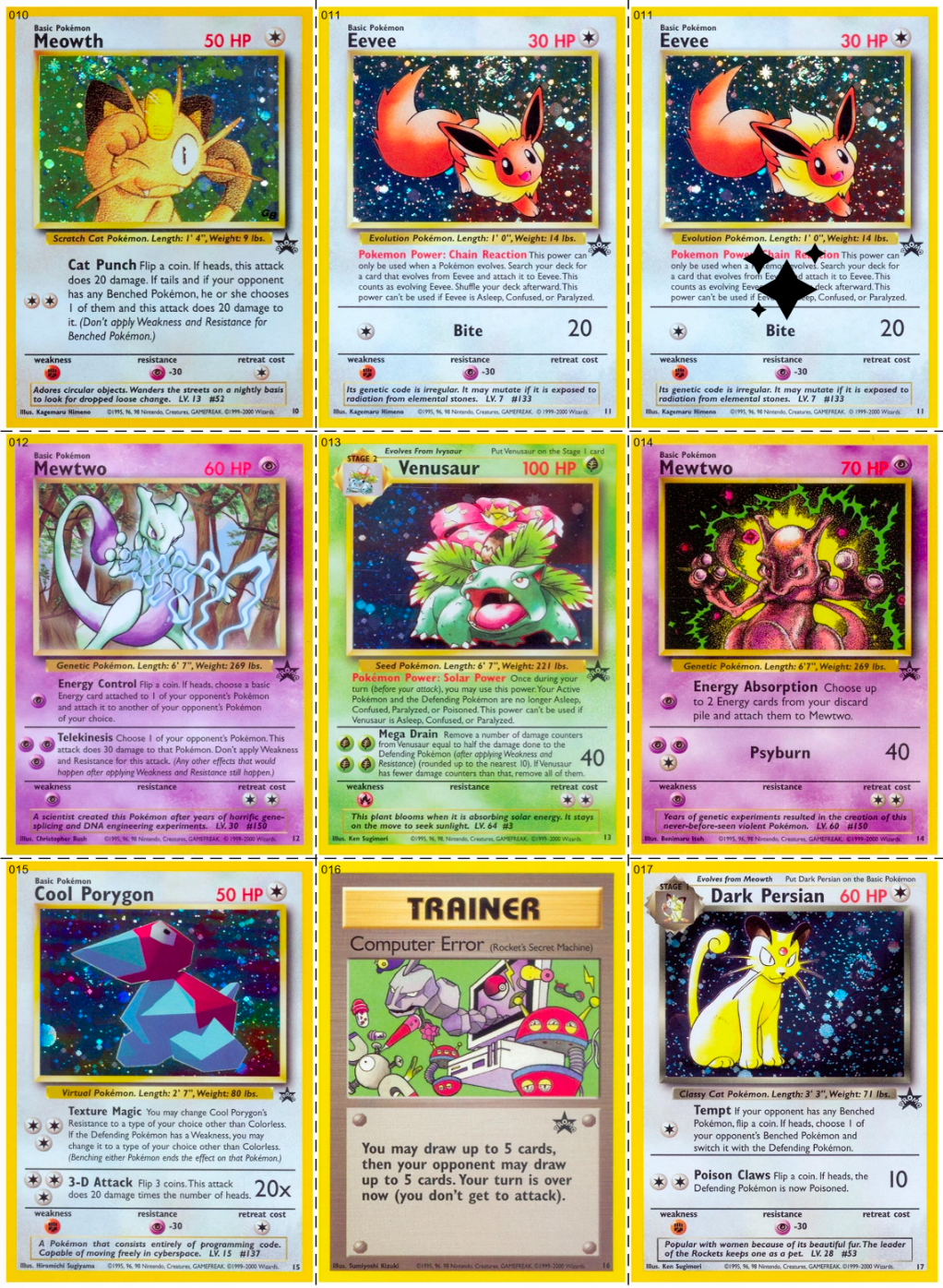 Base: Wizards of the Coast Base Set Promos Printable Master Set Binder Placeholders + Checklist (Digital Download)