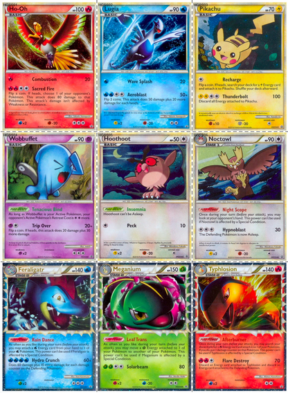 HeartGold & SoulSilver: Promos Printable Master Set Binder Placeholders + Checklist (Digital Download)