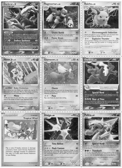 Diamond & Pearl: Promos Printable Master Set Binder Placeholders + Checklist (Digital Download)