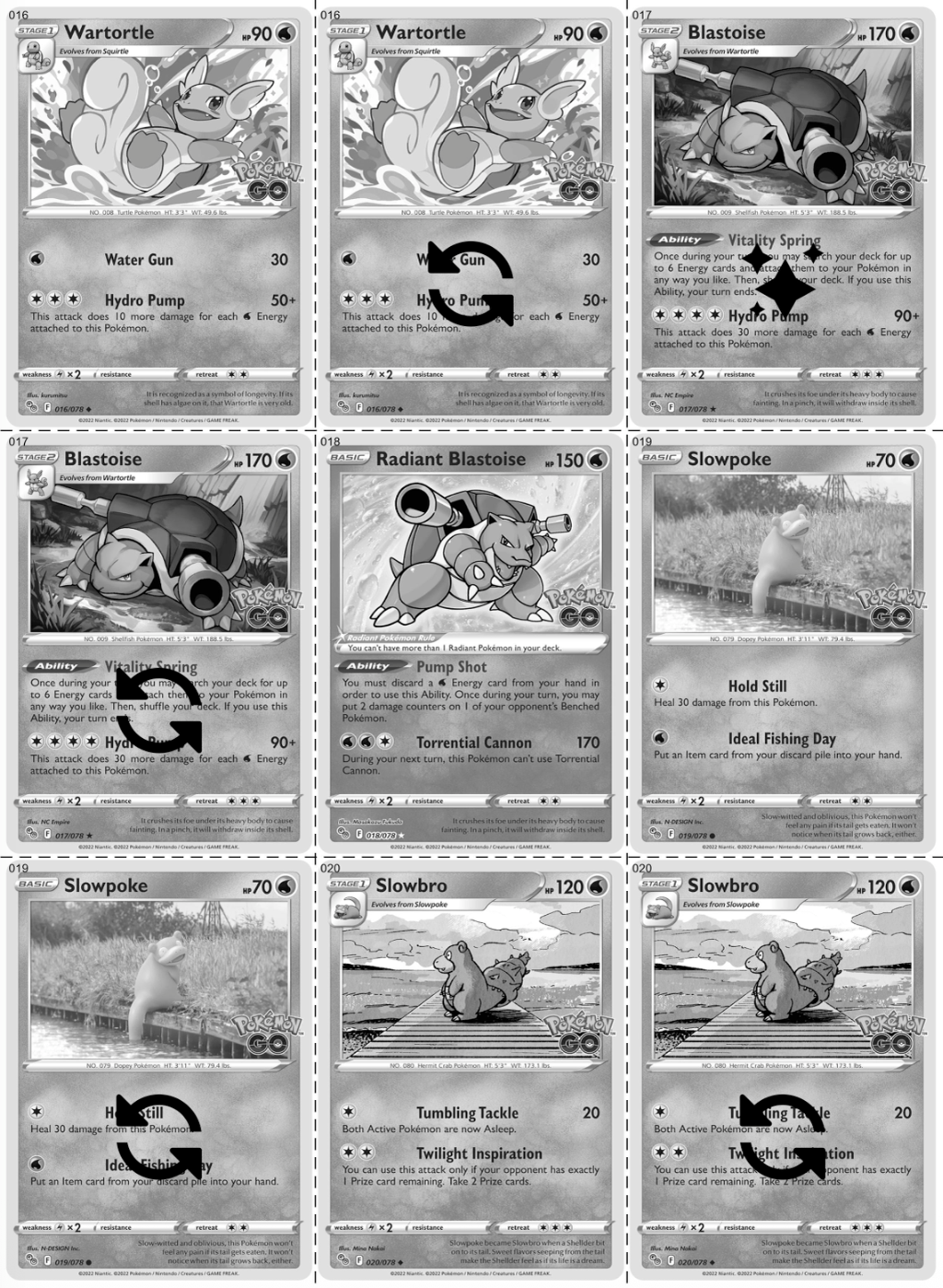 Pokémon GO Printable Master and Complete Set Binder Placeholders + Checklist (Digital Download)