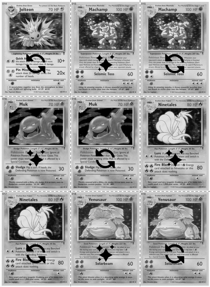 Legendary Collection Printable Master and Complete Set Binder Placeholders + Checklist (Digital Download)