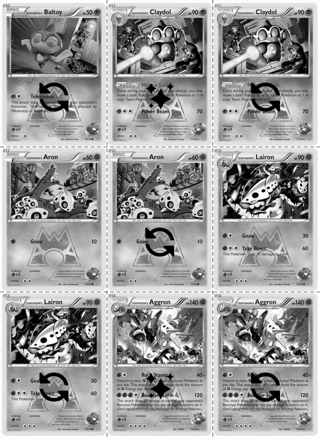 Double Crisis Printable Master and Complete Set Binder Placeholders + Checklist (Digital Download)
