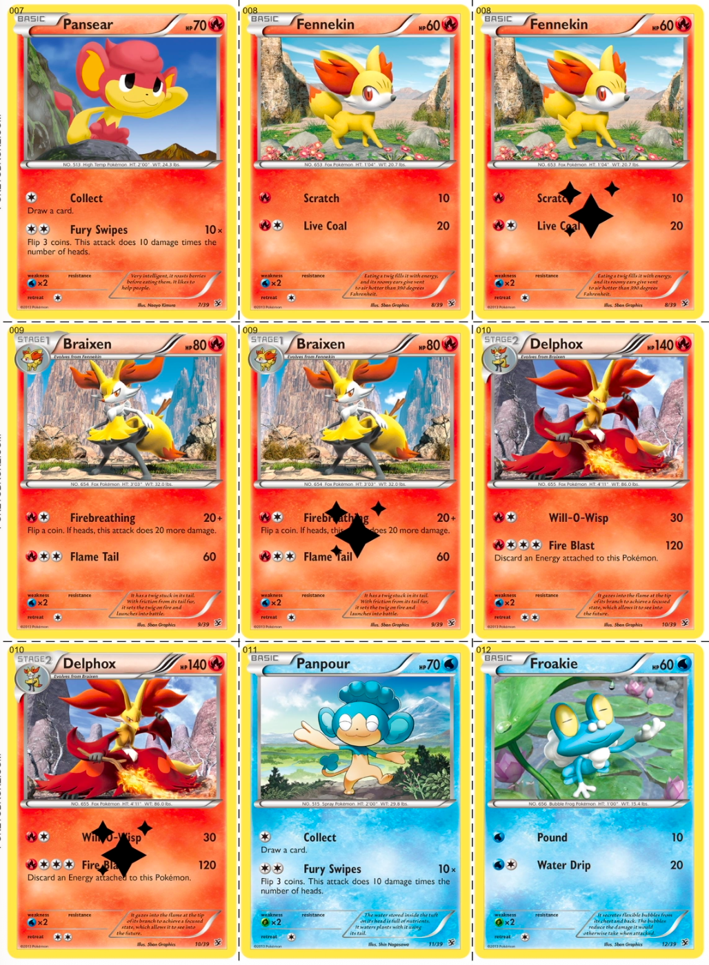 Kalos Starter Set Printable Master and Complete Set Binder Placeholders + Checklist (Digital Download)