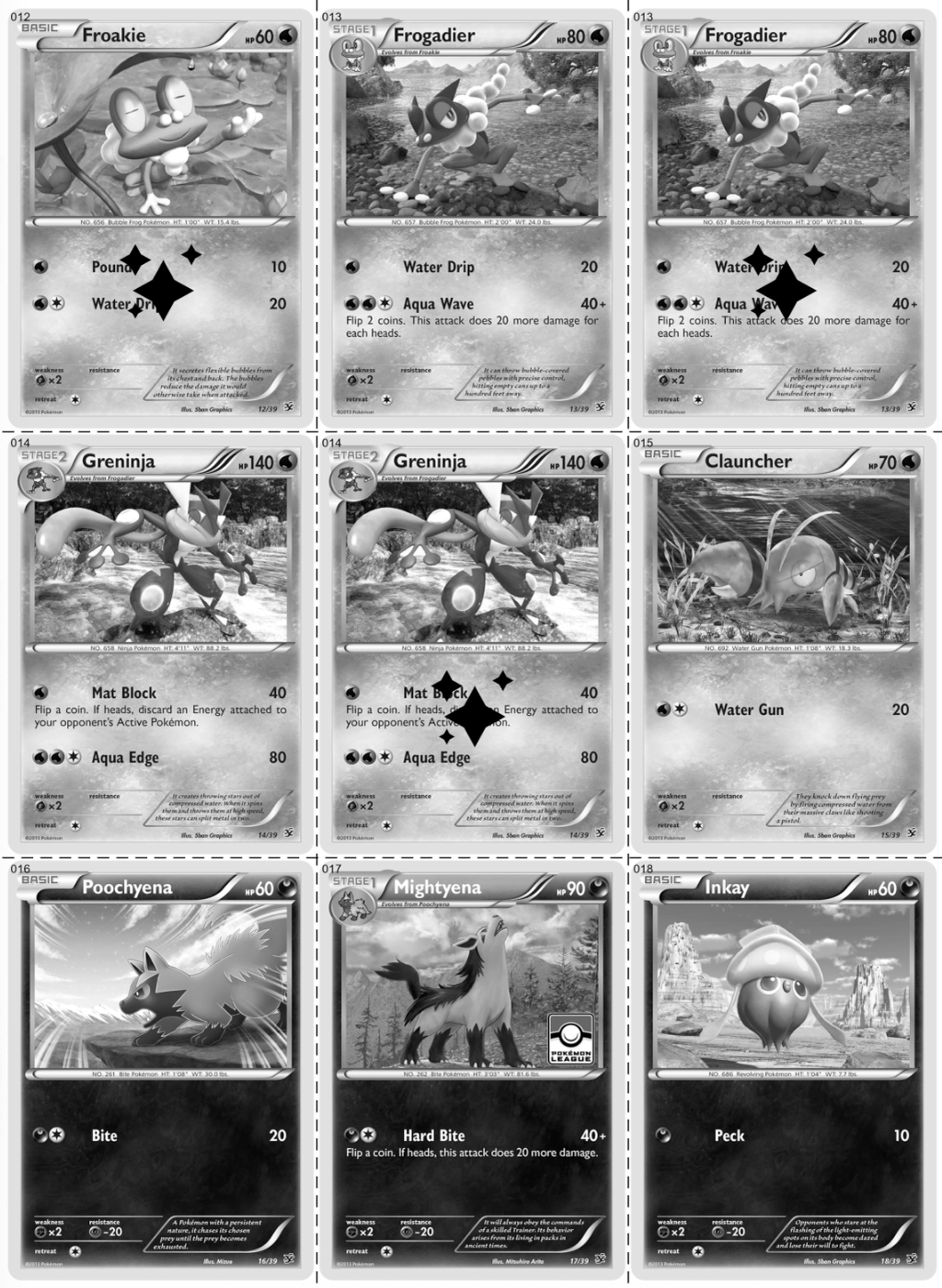 Kalos Starter Set Printable Master and Complete Set Binder Placeholders + Checklist (Digital Download)