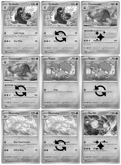 Mega Evolution: Chaos Rising Printable Master and Complete Set Binder Placeholders + Checklist Digital Download