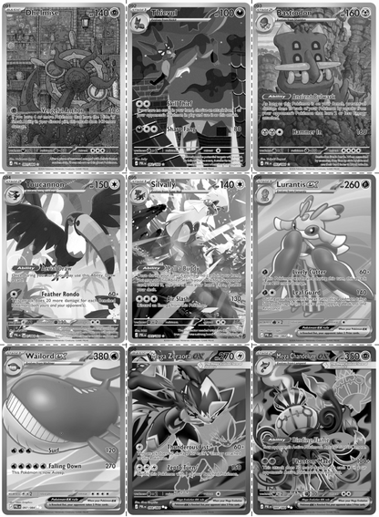 Mega Evolution: Pitch Black Printable Master and Complete Set Binder Placeholders + Checklist (Digital Download)