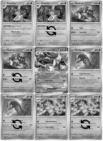 Mega Evolution: Pitch Black Printable Master and Complete Set Binder Placeholders + Checklist (Digital Download)