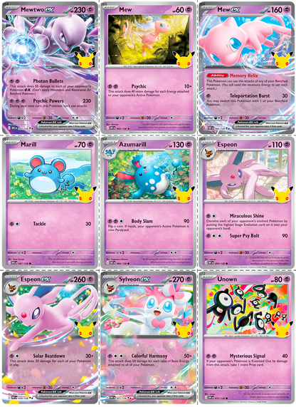 Pokémon 30th Celebration with Classic Collection Printable Master and Complete Set Binder Placeholders + Checklist (Digital Download)
