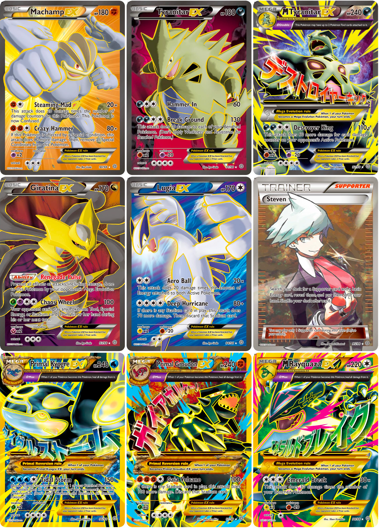 XY: Ancient Origins Printable Master and Complete Set Binder Placeholders + Checklist (Digital Download)