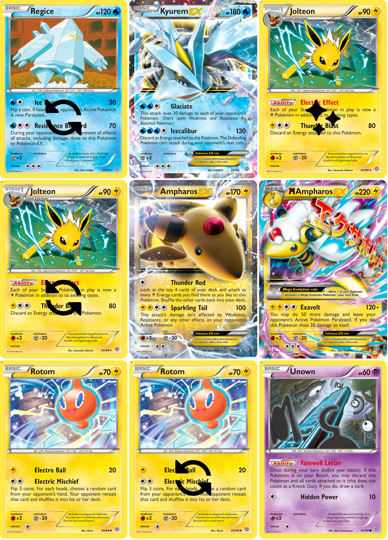 XY: Ancient Origins Printable Master and Complete Set Binder Placeholders + Checklist (Digital Download)