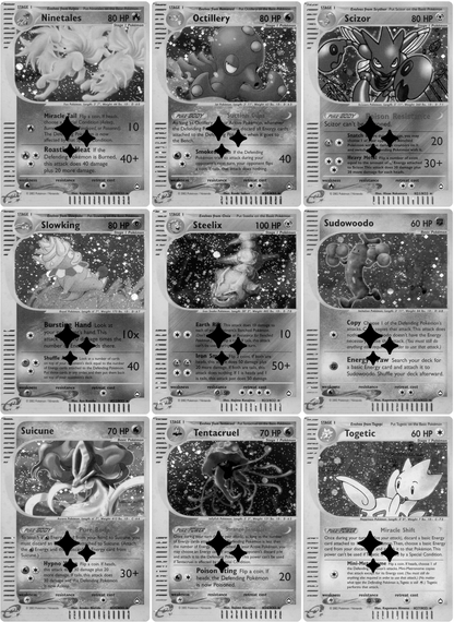 E-Card: Aquapolis Printable Master Set Binder Placeholders + Checklist (Digital Download)