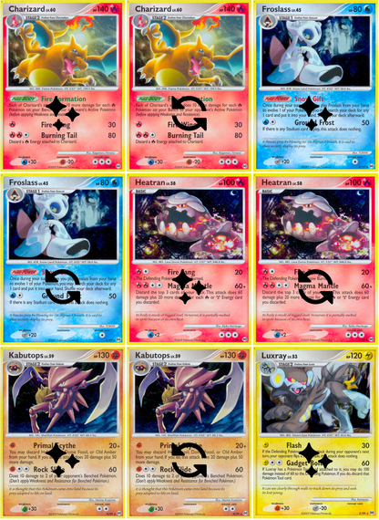 Platinum: Arceus Printable Master Set Binder Placeholders + Checklist (Digital Download)