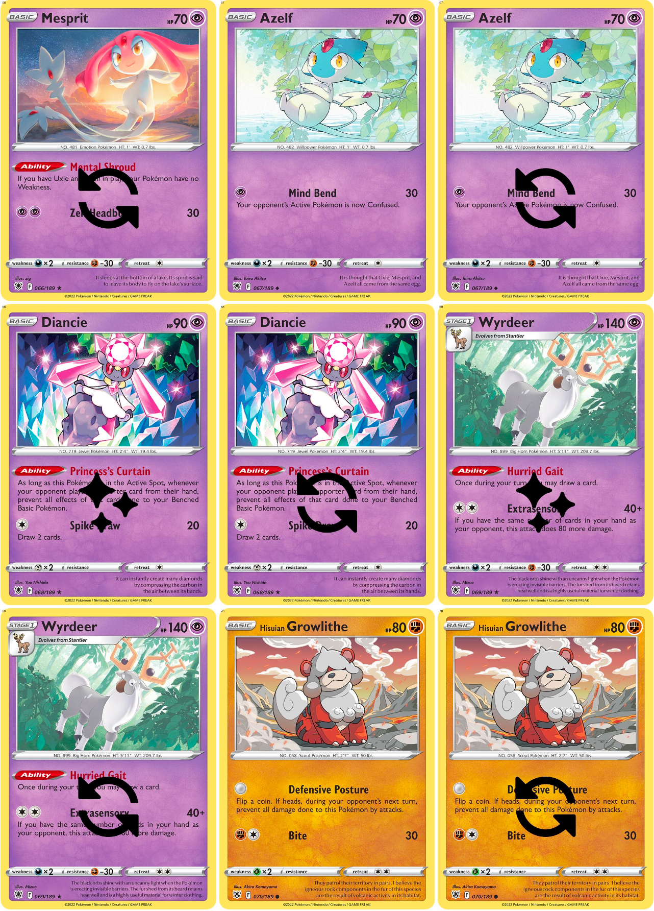 Sword & Shield: Astral Radiance Printable Master and Complete Set Binder Placeholders + Checklist (Digital Download)