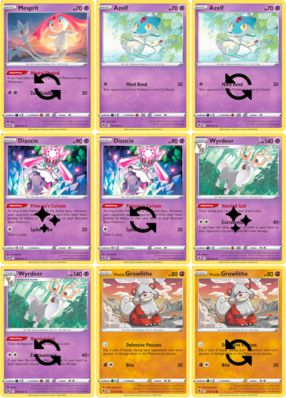 Sword & Shield: Astral Radiance Printable Master and Complete Set Binder Placeholders + Checklist (Digital Download)