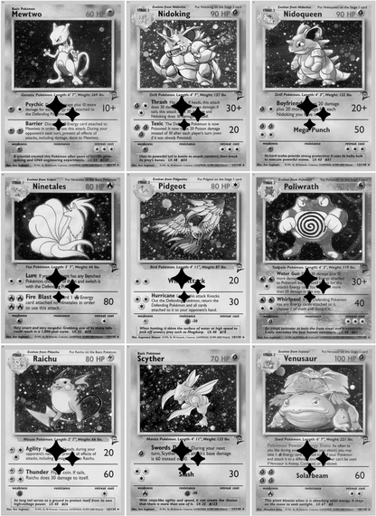 Base: Base Set 2 Binder Printable Master and Complete Set Binder Placeholders + Checklist (Digital Download)