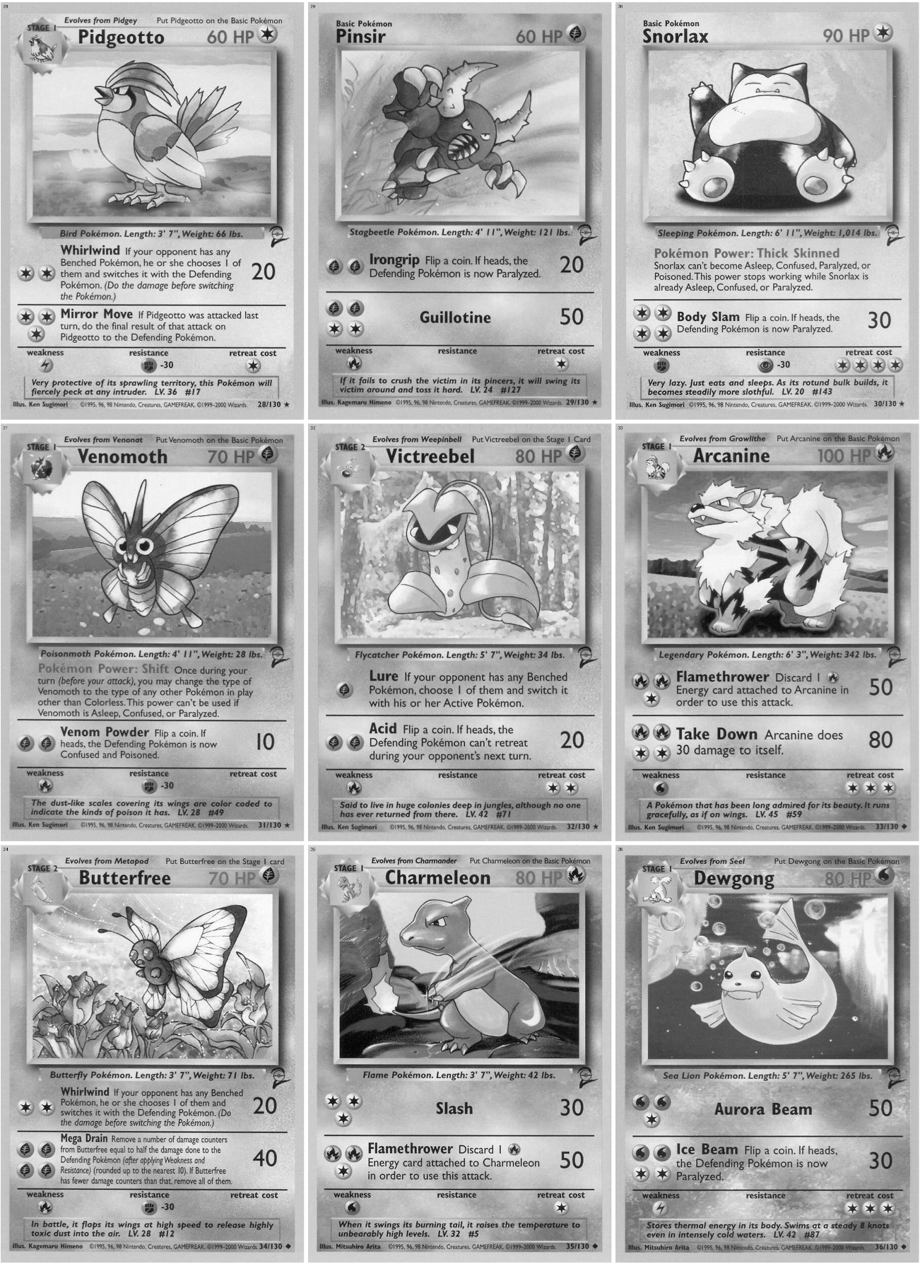 Base: Base Set 2 Binder Printable Master and Complete Set Binder Placeholders + Checklist (Digital Download)