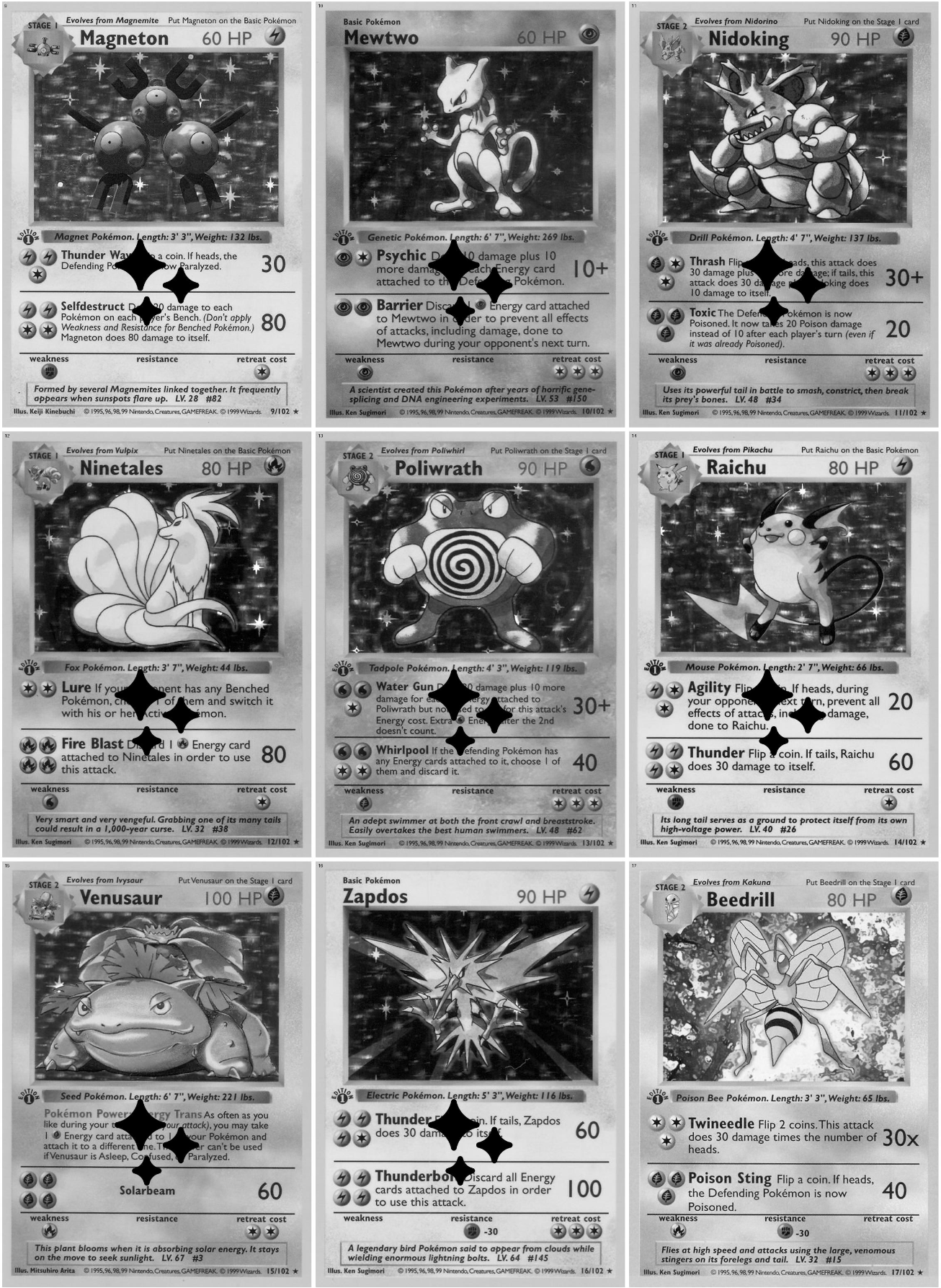 Base Set Printable Master and Complete Set Binder Placeholders + Checklist (Digital Download)