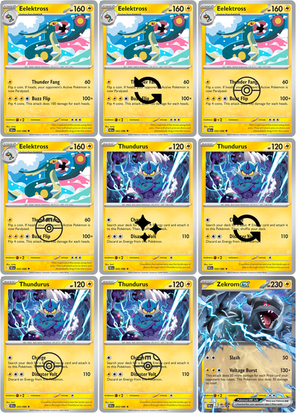 Scarlet & Violet: Black Bolt Printable Master and Complete Set Binder Placeholders + Checklist (Digital Download)