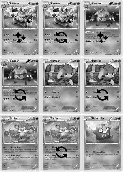 Black & White: Base Set Printable Master and Complete Set Binder Placeholders + Checklist (Digital Download)