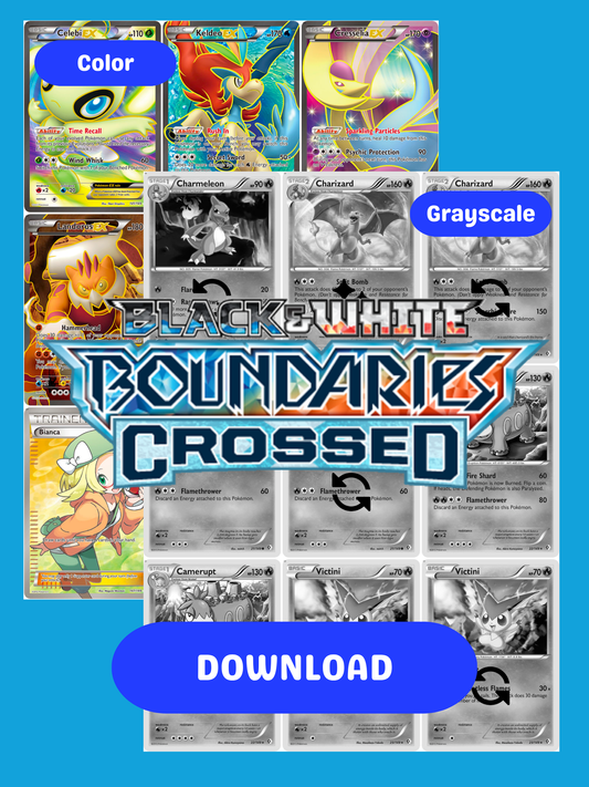 Black & White: Boundaries Crossed Printable Master and Complete Set Binder Placeholders + Checklist (Digital Download)