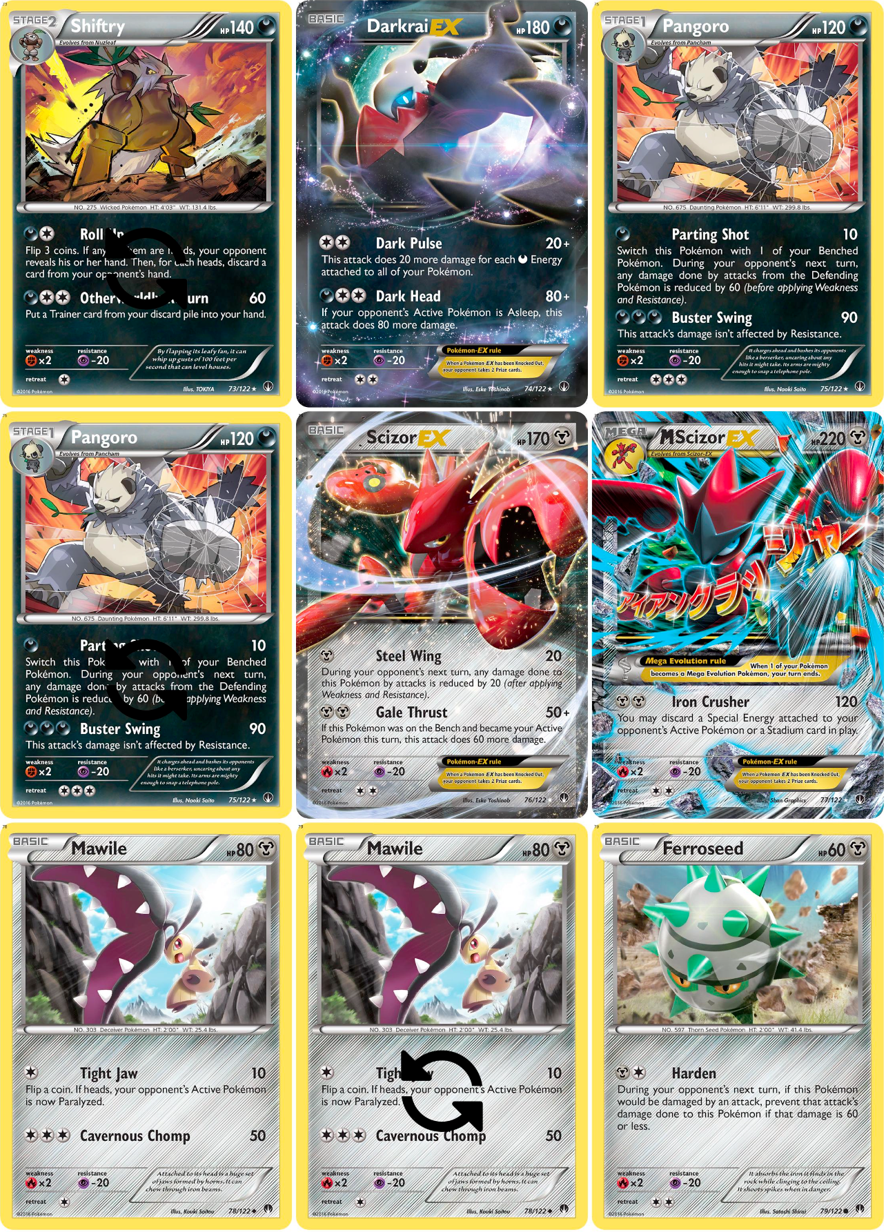 XY: BREAKpoint Printable Master and Complete Set Binder Placeholders + Checklist (Digital Download)